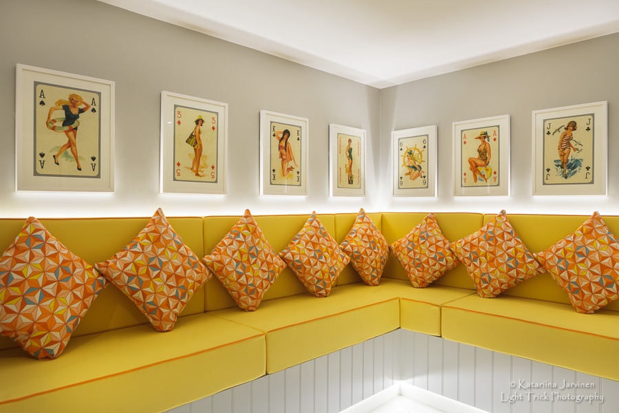 Brighton Harbour hotel grotto reception